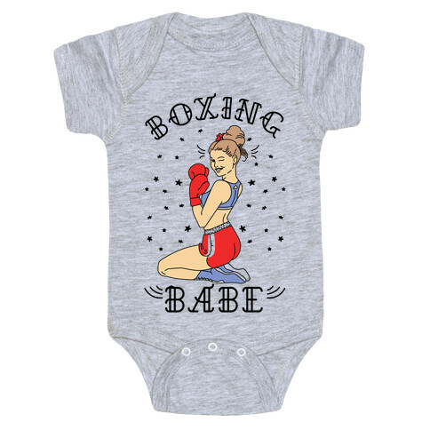 Boxing Babe Baby One-Piece