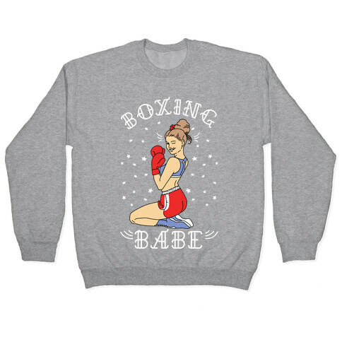 Boxing Babe Pullover