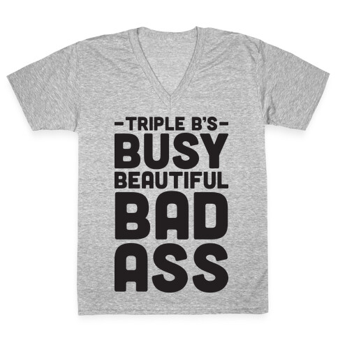 Triple B's V-Neck Tee Shirt