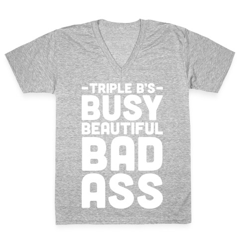 Triple B's V-Neck Tee Shirt