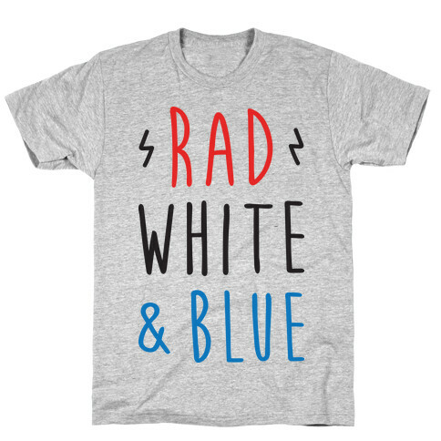 Rad White & Blue T-Shirt