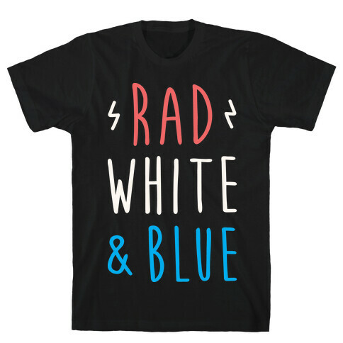 Rad White & Blue T-Shirt