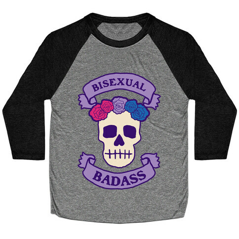 Bisexual Badass Baseball Tee