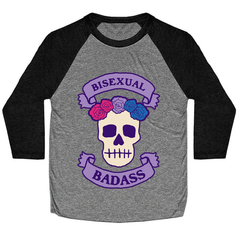 Bisexual Badass Baseball Tee