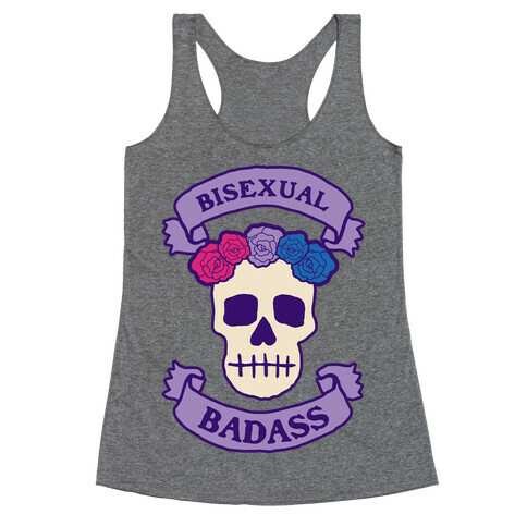 Bisexual Badass Racerback Tank Top