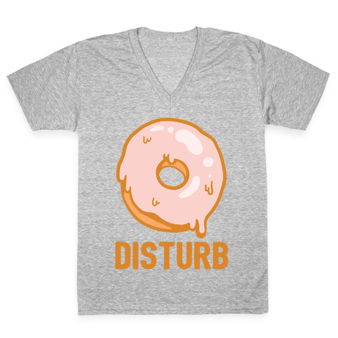 Donut Disturb V-Neck Tee Shirt