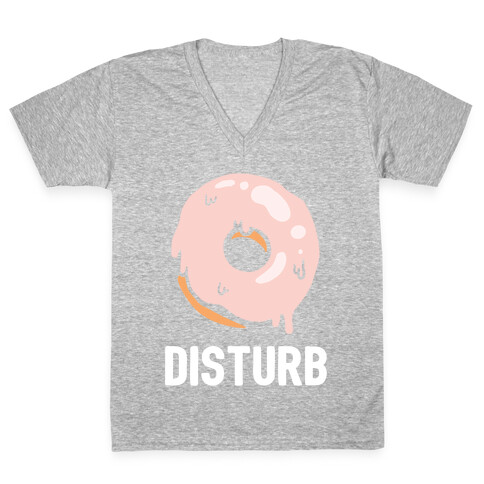 Donut Disturb V-Neck Tee Shirt