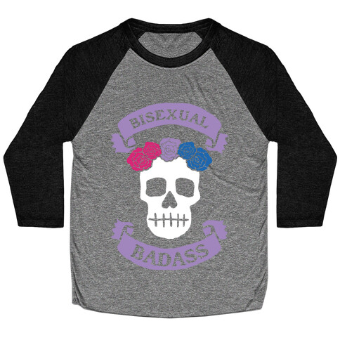 Bisexual Badass Baseball Tee