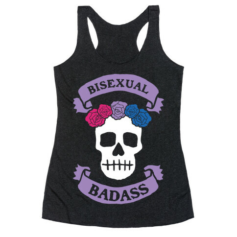 Bisexual Badass Racerback Tank Top