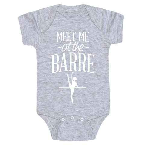 Meet Me At The Barre Baby One-Piece