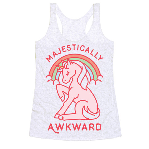 Majestically Awkward Racerback Tank Top