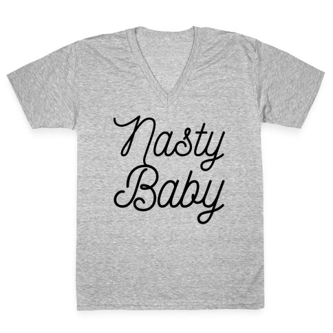 Nasty Baby V-Neck Tee Shirt