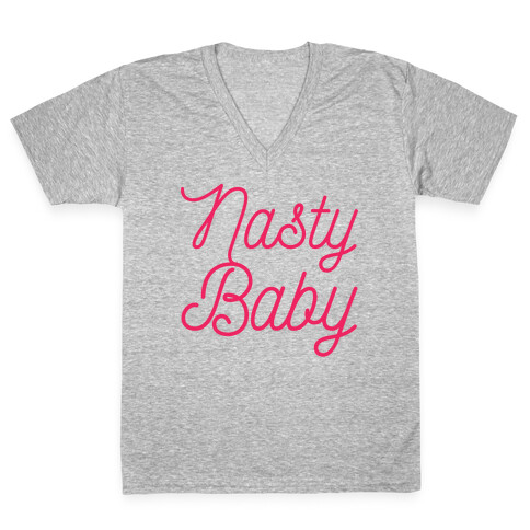 Nasty Baby V-Neck Tee Shirt