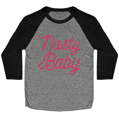 Nasty Baby Baseball Tee