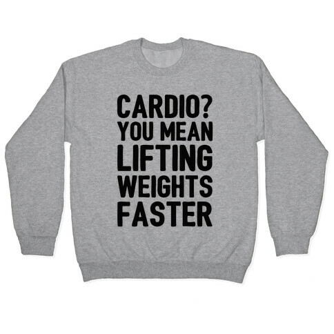 Cardio You Mean Lifting Weights Faster Pullover