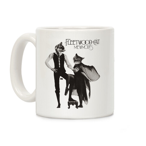 Fleetwood Cat Mewmours Mashup Coffee Mug