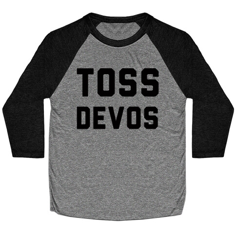 Toss DeVos Baseball Tee