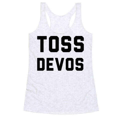 Toss DeVos Racerback Tank Top