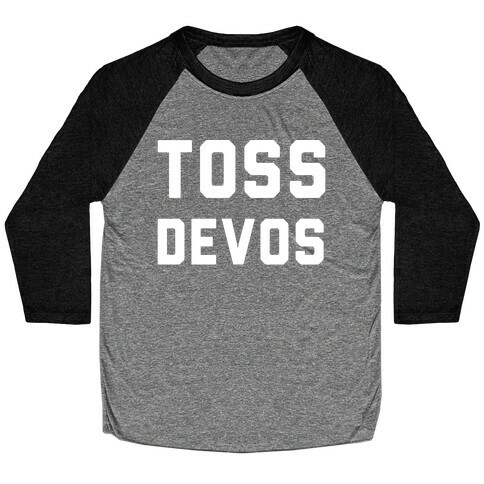 Toss DeVos Baseball Tee