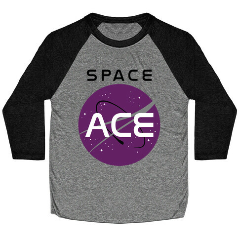 Space Ace Baseball Tee