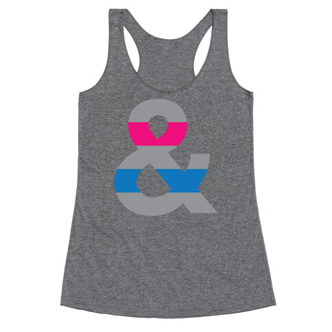 Androgynous Ampersand Racerback Tank Top