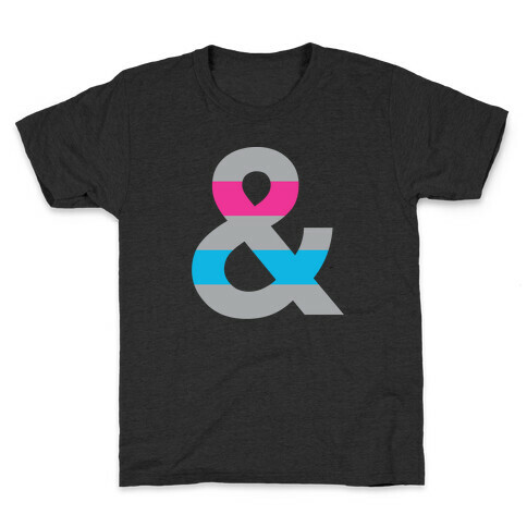 Androgynous Ampersand Kids T-Shirt