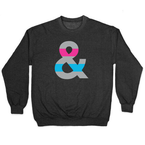 Androgynous Ampersand Pullover