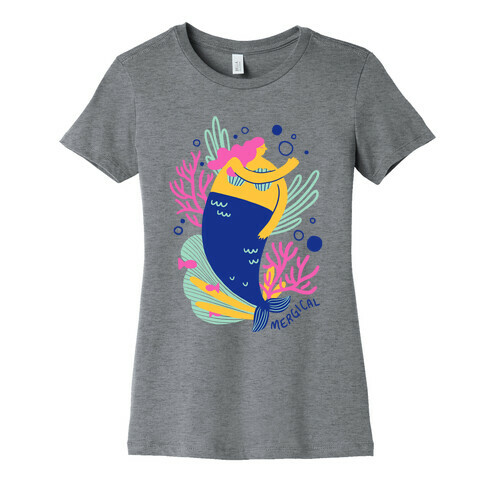 Mergical Mermaid Womens T-Shirt