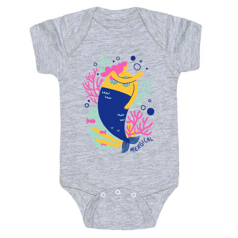 Mergical Mermaid Baby One-Piece