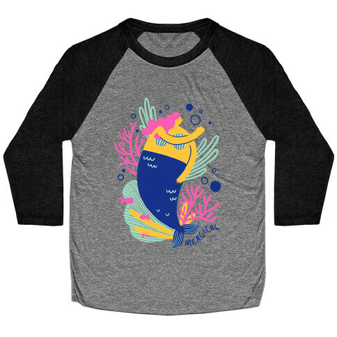 Mergical Mermaid Baseball Tee