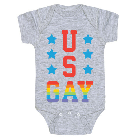 U.S.Gay Baby One-Piece