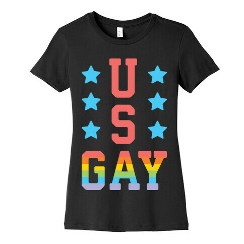 U.S.Gay Womens T-Shirt