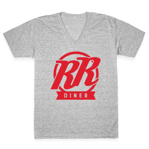 Double R Diner Logo V-Neck Tee Shirt