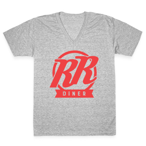 Double R Diner Logo V-Neck Tee Shirt