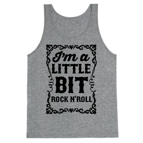 I'm A Little Bit Rock N' Roll Pair 2 Tank Top