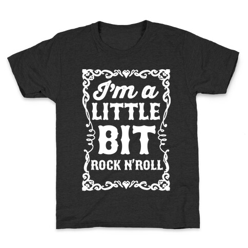 I'm A Little Bit Rock N' Roll Pair 2 Kids T-Shirt