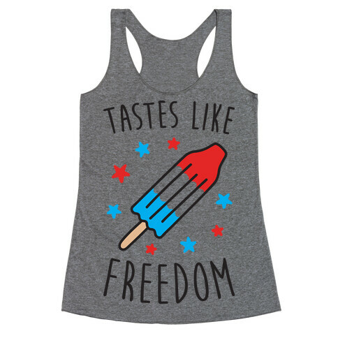 Tastes Like Freedom Racerback Tank Top