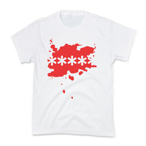 Futaba Red Splatter Kids T-Shirt