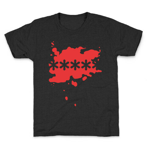 Futaba Red Splatter Kids T-Shirt