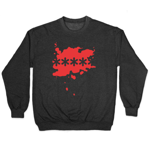 Futaba Red Splatter Pullover