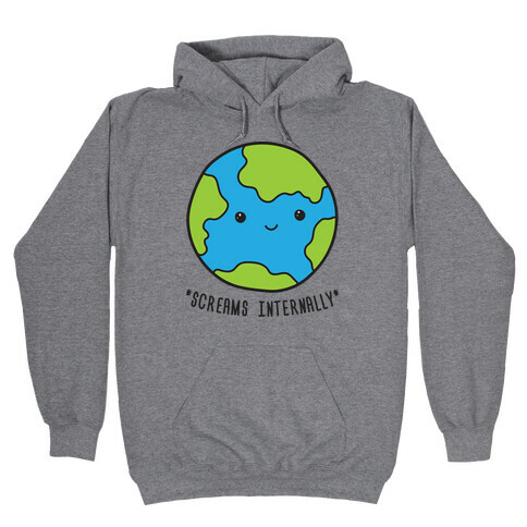 Earth Screams Internally Hooded Sweatshirt