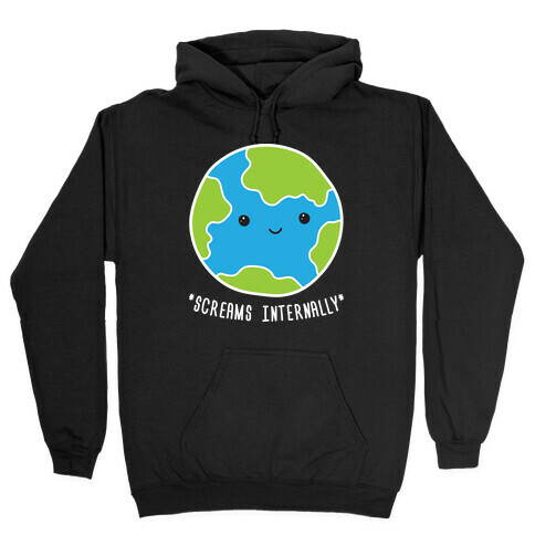 Earth Screams Internally Hooded Sweatshirt