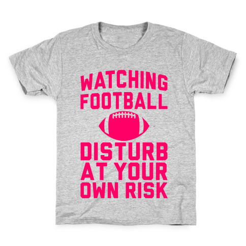 Watching Football Kids T-Shirt