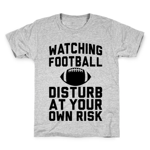 Watching Football Kids T-Shirt