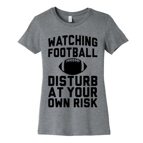 Watching Football Womens T-Shirt