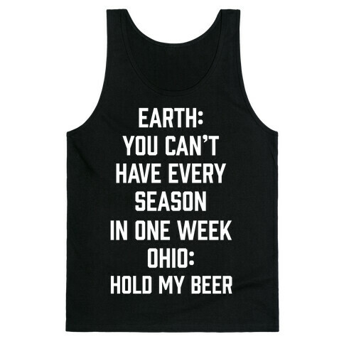 Every Season In One Week Ohio Tank Top