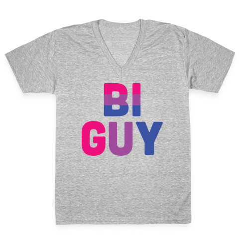 Bi Guy V-Neck Tee Shirt