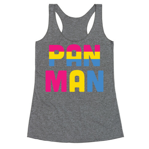 Pan Man Racerback Tank Top