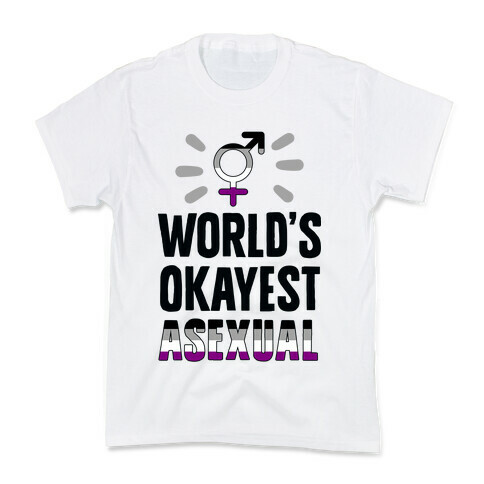 World's Okayest Asexual Kids T-Shirt