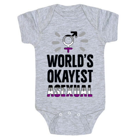 World's Okayest Asexual Baby One-Piece